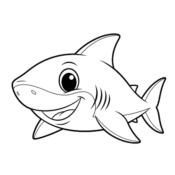 Desenhos de Animais Marinhos para Imprimir e Colorir