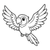Desenhos de araras para imprimir e colorir